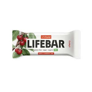 Lifefood Lifebar Tyčinka čerešňová raw BIO 40 g