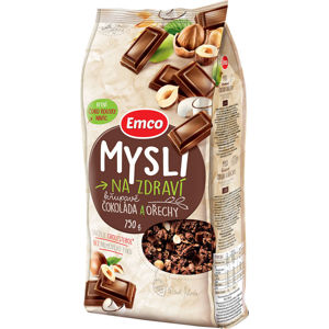 Emco Mysli - Čokoláda a orechy 750 g