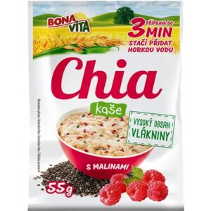 Bonavita Chia kaša ovsená s malinami 55 g