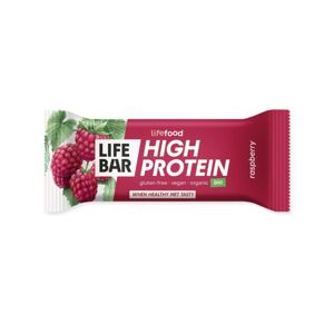 Lifefood Lifebar Proteín tyčinka malinová BIO 40 g