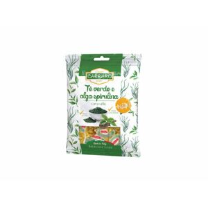 Carraro Cukríky zelený čaj a spirulina 100 g