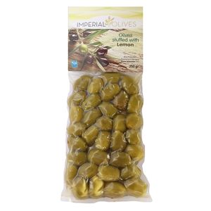Imperial olives Zelené s citrónom 250 g