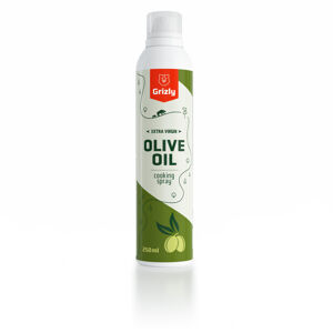 GRIZLY Olej v spreji olivový extra panenský 250 ml