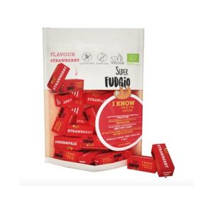 Super Fudgio Vegánske karamelky - jahoda BIO 150 g