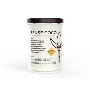 Sense Coco Raw BIO panenský kokosový olej 400 ml