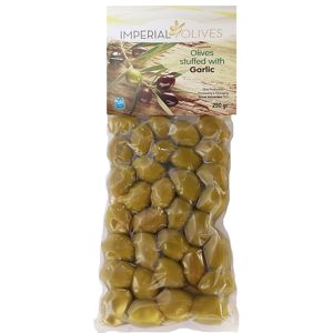 Imperial olives Zelené s cesnakom 250 g