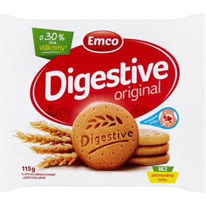 Emco Digestive Original 115g - krehké sušienky