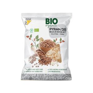 Popcrop Bezlepkové pyramídky z celozrnnej pohánky, ryže a pšeno BIO 25 g