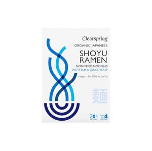Clearspring Shoyu Ramien japonská rezancová polievka so sójovou omáčkou BIO 2 x 105 g