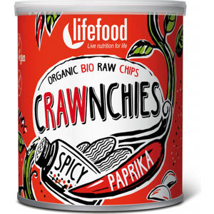 Lifefood Crawnchies pikantné s paprikou BIO 30 g