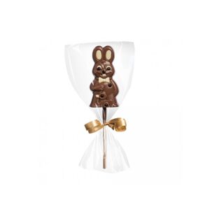 Čokoládovňa Janek Farebné čokoládové lízatko zajac 21 g