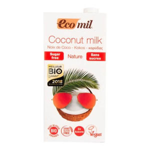 Ecomil Nápoj z kokosu nature BIO 1l