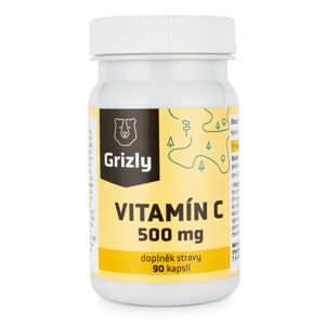 GRIZLY Vitamín C 500 mg 90 tabliet