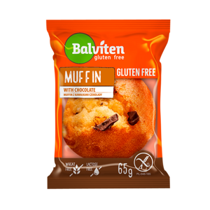 Balviten Muffin svetlý s kúskami čokolády bez lepku 65 g