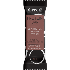 Cerea Protein bar kakao / škorica BIO 45 g