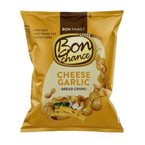 Bon Chance Chlebové chipsy s cesnakom a syrom 60 g