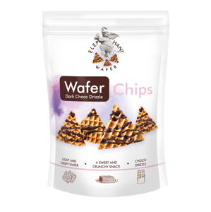 Elephant Wafer Trojuholníkové oblátkové chipsy s čokoládovou polevou 70 g