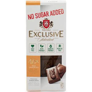 Taitau Exclusive Selection Mliečna čokoláda bez cukru 46% 100 g