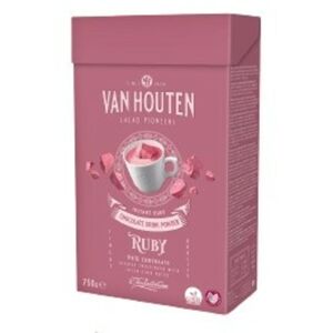 Van Houten Belgický čokoládový instantný nápoj Ruby 750 g