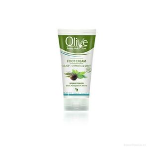 OliveBeauty medicare Olivový krém na nohy s výťažkami z cyprusu a mäty 100 ml
