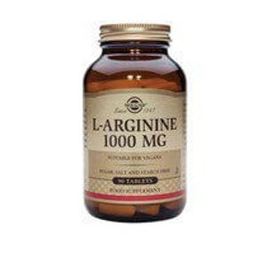 Solgar L-Arginín 1000 mg 90 tabliet