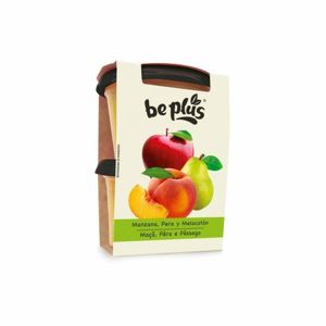 Beplus Dojčenská výživa broskyňa, jablko, hruška 2 x 200 g