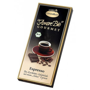 Liebharts Horká čokoláda s príchuťou espresso BIO 100 g