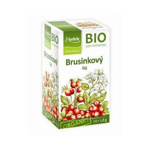 Apotheke BIO Brusnicový ovocný čaj 20 x 1,8 g