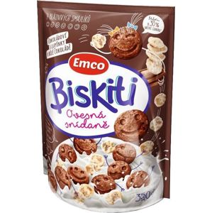 Emco Biskiti čokoládoví s lupienkami 350 g