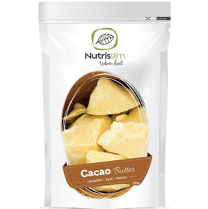 Nutrisslim Cacao Butter (Kakaové maslo) BIO 250 g