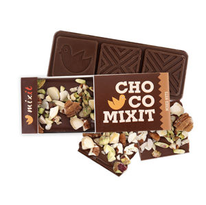 Mixit Čokoláda Mini - Mliečna s orechmi 50 g