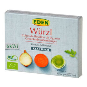 EDEN Bujón zeleninový Wurzl kocky BIO 66 g