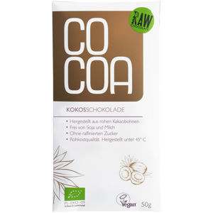 Cocoa Čokoláda kokosová BIO 50 g