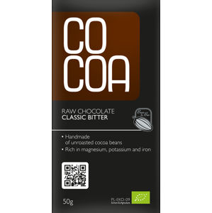 Cocoa Čokoláda horká BIO RAW 50 g