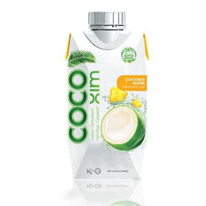 COCOXIM Kokosová voda ananás 330 ml