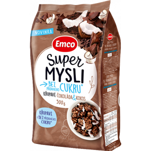 Emco Super mysle čokoláda a kokos 500 g