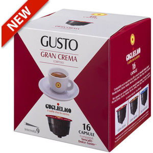 Guglielmo Kapsule Nescafe Dolce Gusto - Gran Crema (espresso classico) 16 ks