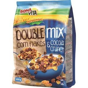 Bonavita Double mix cereálne lupienky CF a Cocoa crunch 500 g