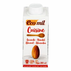 Ecomil Kulinárska špecialita z mandlí bez cukru 200 ml