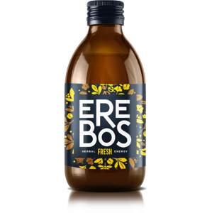 Erebos White Erebos Prírodný energetický nápoj 330 ml fresh