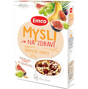 Emco Mysli - Sypané s kúskami ovocia 375 g