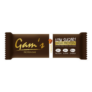 Gam's proteín bar caramel 55 g