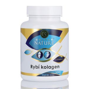 Golden Nature Rybie kolagén + Vitamín C 100 tabliet