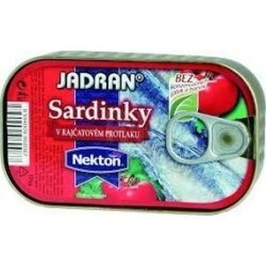 Jadran Sardinky v paradajkovej omáčke 125 g