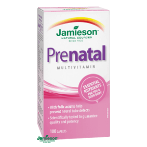 Jamieson Prenatal multivitamín 100 tbl. 100 tabliet