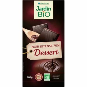 Jardin Čokoláda horká na varenie 70% BIO 200 g