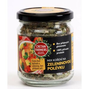 Cretan Farmers Koreniaca zmes bez soli "Zeleninová polievka" 55 g