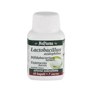 MedPharma Lactobacillus acidophilus + 2 kmene 37 tabliet