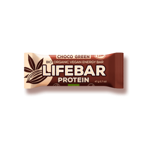 Lifefood Lifebar PLUS Čokoláda a konopný proteín BIO 47 g