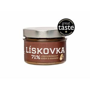 Čokoládovňa Janek Lískovka, 71% lieskovoorieškový krém s kakaom 250 g